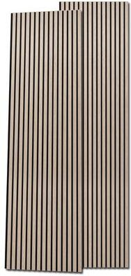 Art3d 24''x94.5'' Wood Slat Acoustic Wall Paneling for Interior and Ceiling Decor,Pack of 2