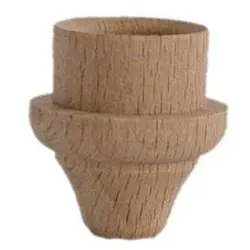 Holz Lichtertülle 17 mm