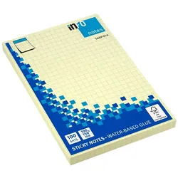 Info NOTES 100x150mm 12ER GELB