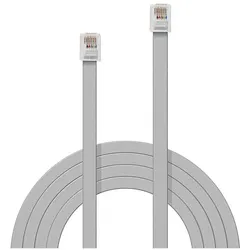 Lindy RJ-12 Kabel Stecker/Stecker, Telefon Zubehör