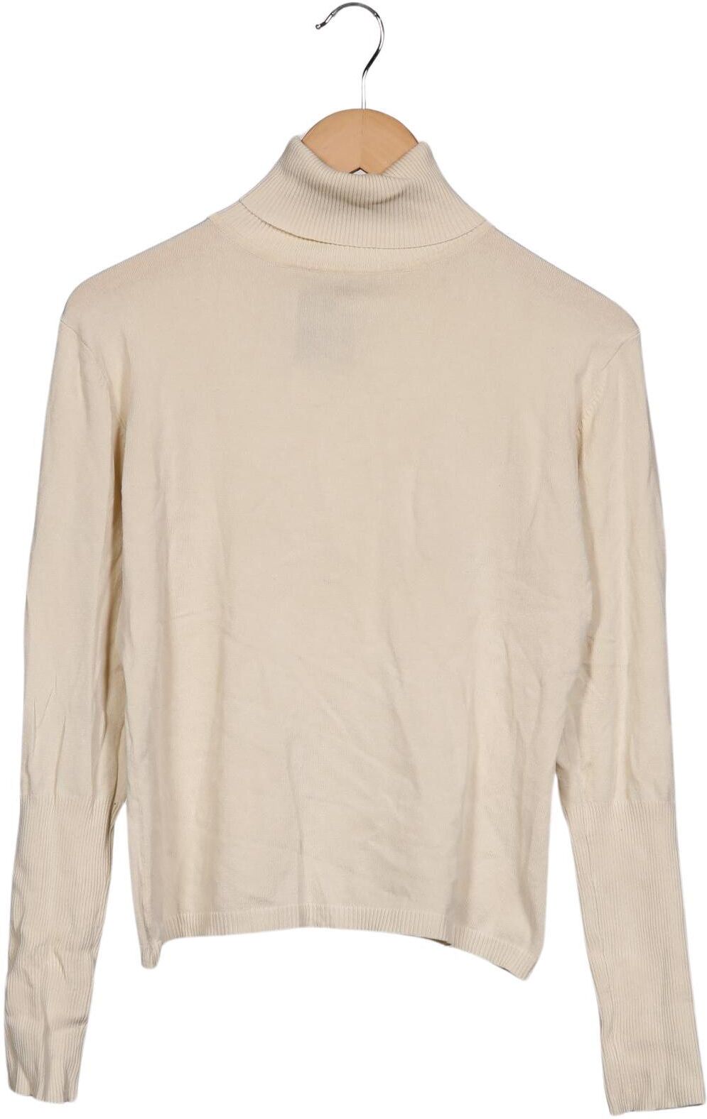 Heine Damen Pullover, Cremeweiß, Gr. EU 40, Synthetik / Seide - Second Hand