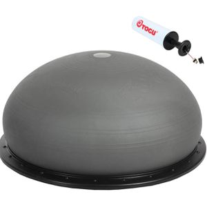 Togu Balance-Ball Jumper Actisan, mit Luftpumpe, Ø 52 cm, anthrazit, antibakteriell, belastbar bis 200 kg
