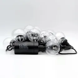 RealPower 463614 Lichterkette 4,9 m 12 Lampen LED