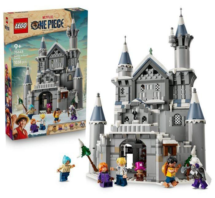 LEGO One Piece 75645 Slag bij het Kasteel van Drum Speelset voor kinderen vanaf 9 jaar