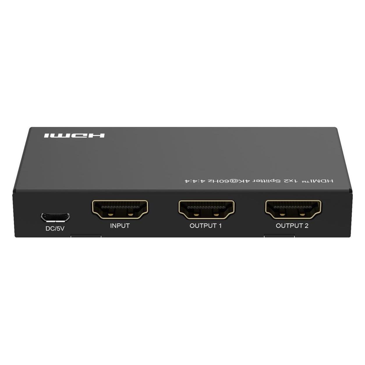 MicroConnect 4K@60Hz HDMI Splitter 1x2 (MC-HDMISPLITTER0102-4K)