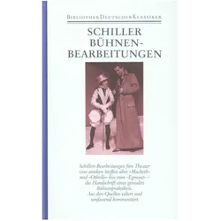Übersetzungen und Bearbeitungen, Belletristik von Friedrich Schiller