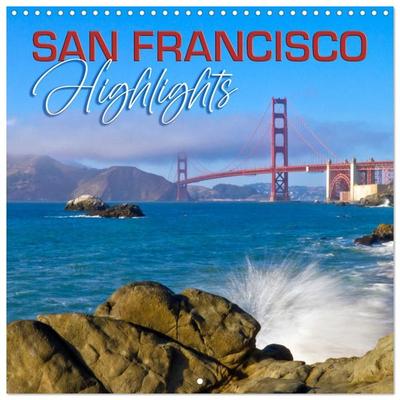 SAN FRANCISCO Highlights (Wall Calendar 2027 12 × 12 Inch) CALVENDO 12 Month Wall Calendar