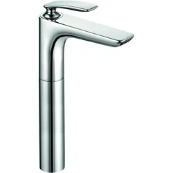 KLUDI BALANCE Waschschüssel-Einhandmischer, Einlochmontage, Auslaufhöhe 270mm, 3.8 l/min, 522980575WR5, Farbe: Chrom