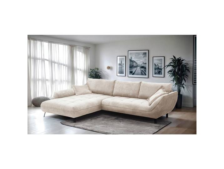 Ecksofa Biarritz, Beige Schenkel 204x324 cm