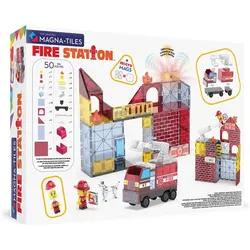 Magna-Tiles Fire Station