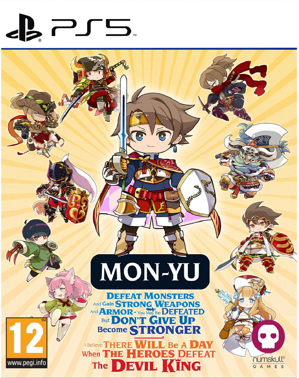 Numskull Games Mon-Yu for PlayStation 5 (Disc) - Traditional Dungeon-Crawling RPG - PlayStation 5 Game
