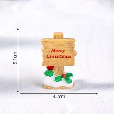 Inspired Finds Mini Resin Road Sign Fairy Garden Decor DIY Micro Landscape Dollhouse Ornament one Way Arrow Sign
