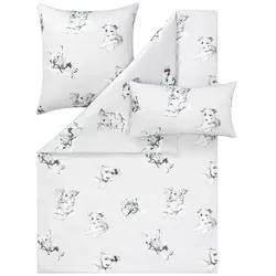 Estella Bettwäsche Mako-Satin Dogs