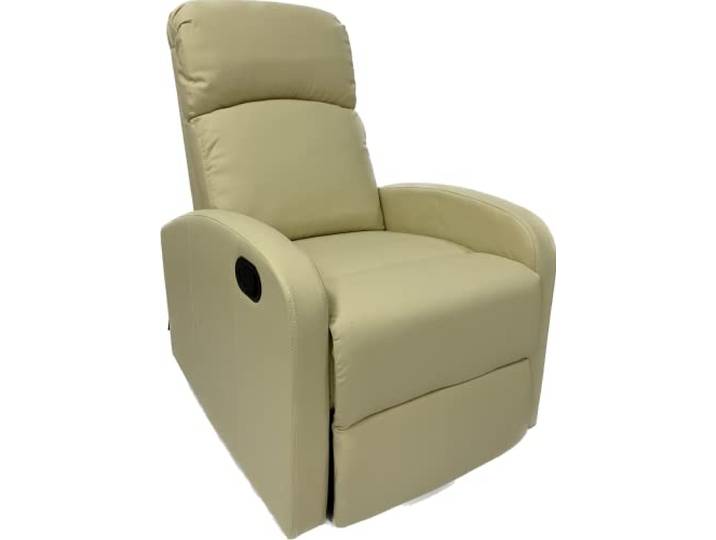 Astan Hogar Relaxsessel mit manueller Neigung, Polsterung aus PU, Anti-Quarteo, Modell Premium AH-AR30600CR