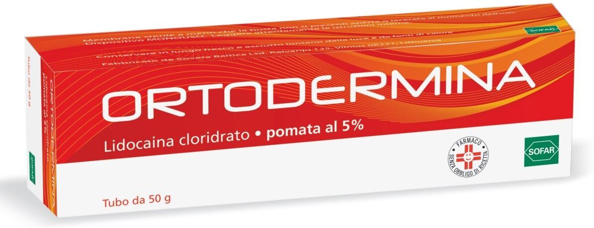 Alfasigma Ortodermina 5 % 50 g crema