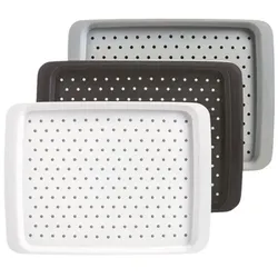 Zeller Anti-Rutsch Tablett - 35 x 26 cm, 35x1.8x26 cm