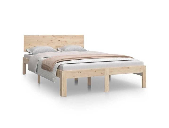 VENTE-FLASH Cadre de lit CHAMBRE - sans matelas - 120x190 cm -(15150810465)VIDAXL
