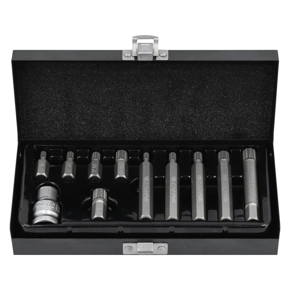 Yato Screwdriver Bit Set Spline 11pcs (YT-0415)