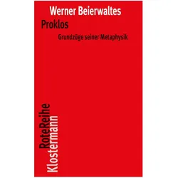 Proklos, Fachbücher von Werner Beierwaltes
