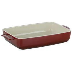 Kela Malin, Auflaufform, Beige, Rot