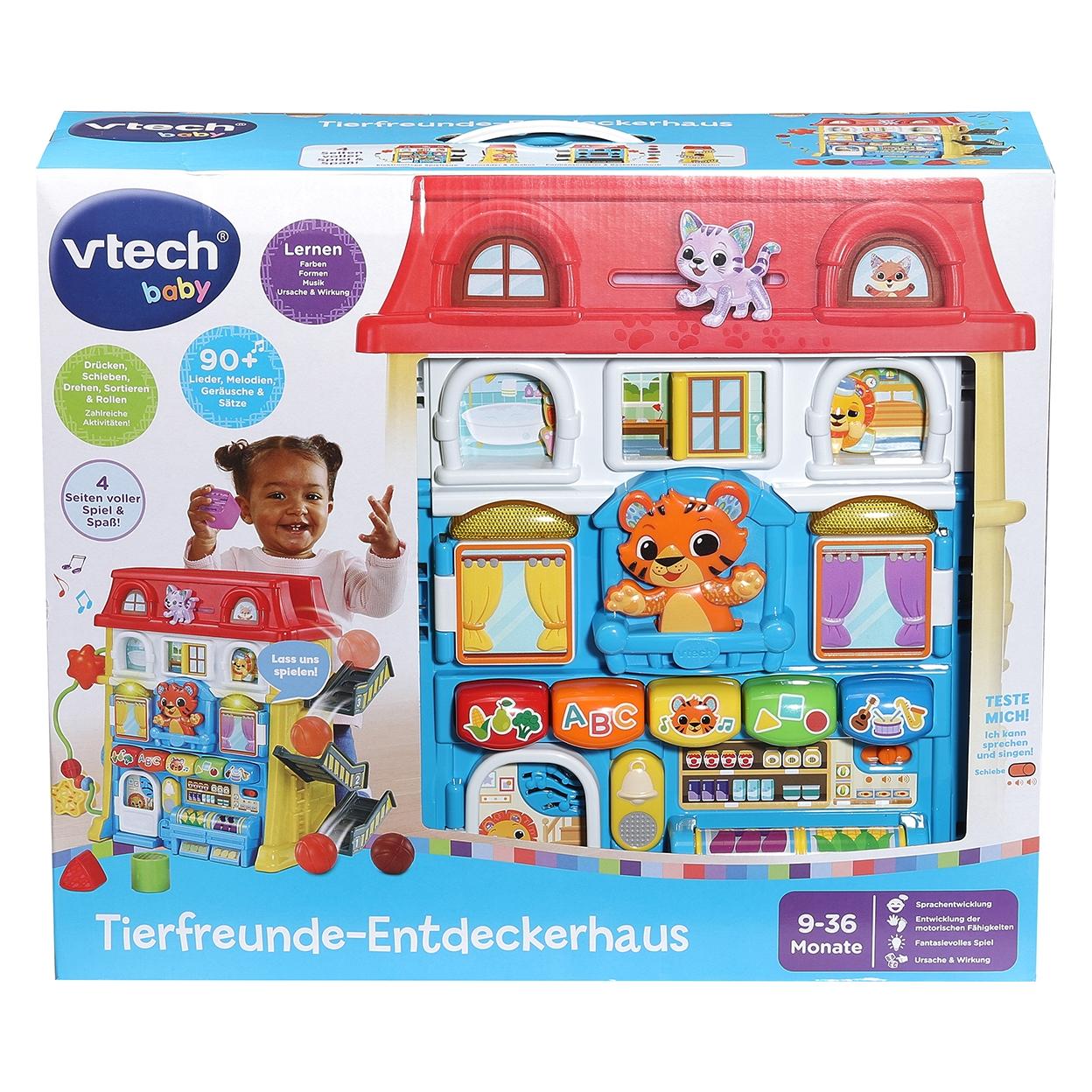 VTech Tierfreunde-Entdeckerhaus (Deutsch, 0.75 - 3 Jahre) (80-593204)