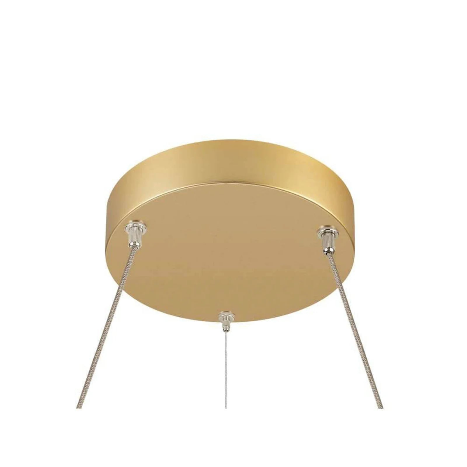 SLV One Flat Hanglamp Ring - Goud/Messing - Aluminium - Modern - Dimmable