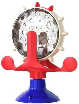 Uplifted Goods Interactive Treat Leaking Toy red