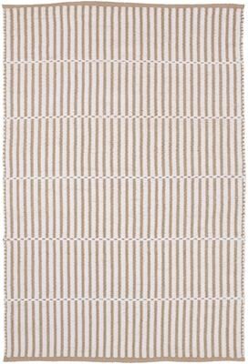 Livabliss Hand-Woven Kington Stripe Jute Area Rug - 4' x 6' - 4' x 6'
