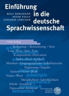 Rolf Bergmann - Einführung in die deutsche Sprachwissenschaft - Preis vom 13.10.2026 11:25:28 h