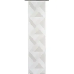 Flächenvorhang DONOVAN stein (BH 60x245 cm) - grau - BH 60x245 cm