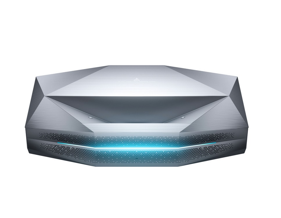 AWOL Aetherion Max LaserTV Ultrakurzdistanz Beamer 4k UHD WiFi 7 Silber