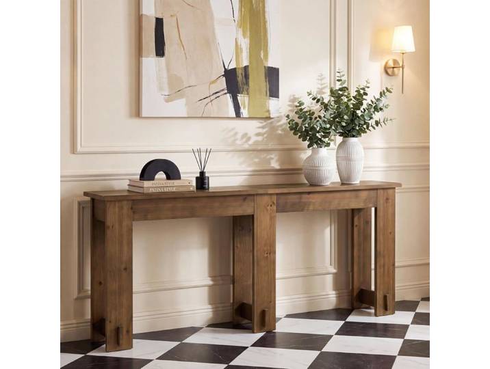 Table console - LITTLE TREE - Little Tree - Bois massif - 200×30×83 cm - Style vintage