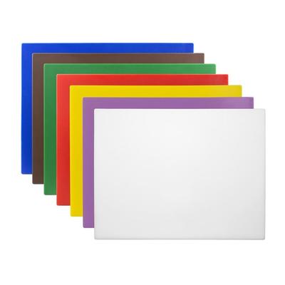 Gastronoble Hygiplas Low Density Schneidebretter - 7 Stück - LDPE - 600(L)x450(B)x10(H)mm