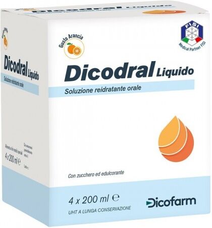 Dicofarm Spa Dicodral Liquido 4x200ml