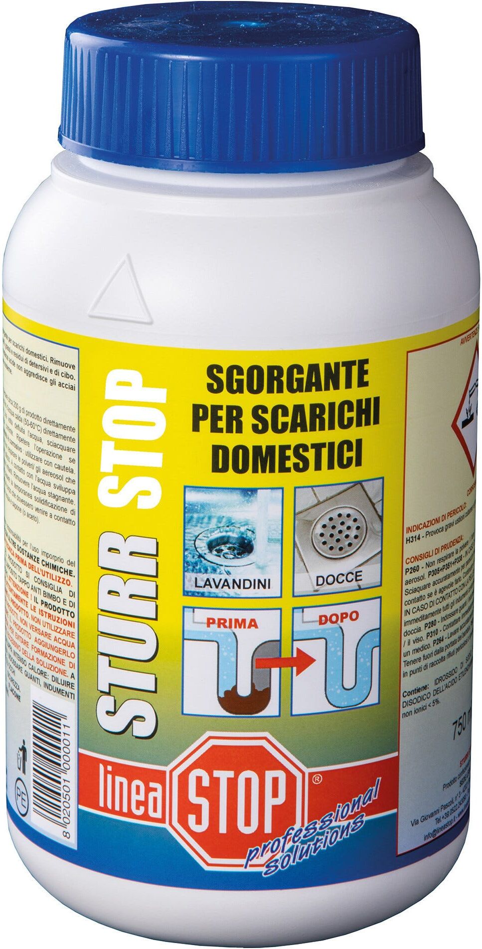 Linea_stop DISOTTURANTE CHIMICO DIXI 0,75 l ALTAMENTE CONCENTRATO