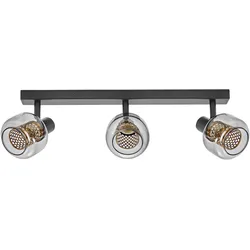 Osram, Deckenleuchte, LED Deckenleuchte DECOR SPOT FIREFLY 3X2.8W 827 E14 Black Dimmbar Warm weiss 4099854472114 (750 lm, E14)