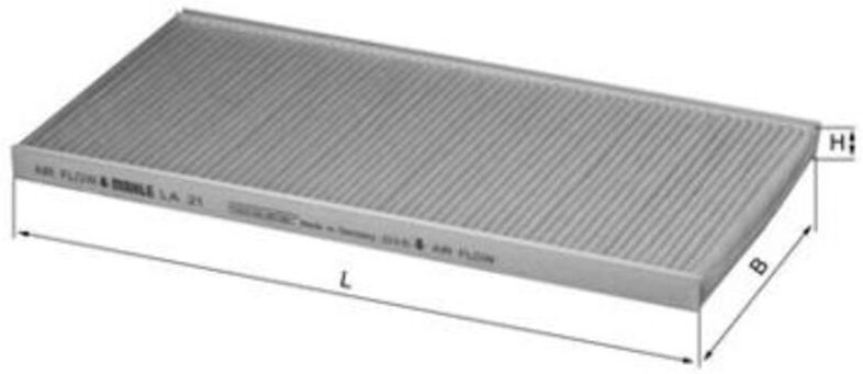 Innenraumluftfilter MAHLE KNECHT LA 21