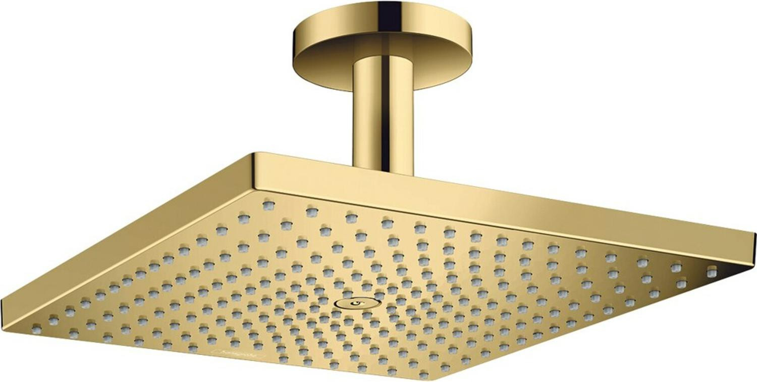 Hansgrohe Raindance E 300 Inbouw Douchekop, Gepolijst Goud, 300 x 300 mm
