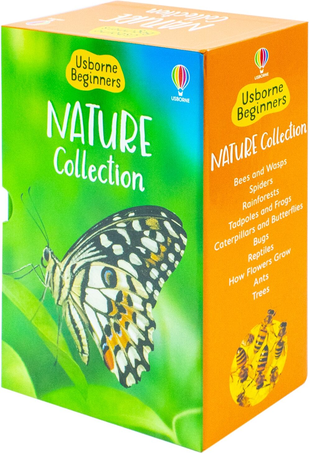 Usborne Books, Nature nonfiction books 10 Books Collection Box Set Library for Kids (New Hardcover Books)