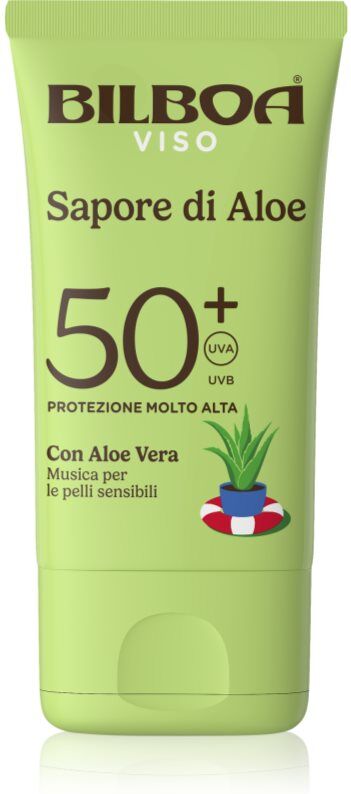 Bilboa Sapore di Aloe Viso crème solaire à l'aloe vera SPF 50+ 40 ml
