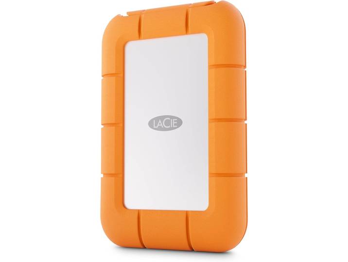 LaCie STMF2000400, 2 To, USB Type-C, USB 3.2 Gen 2x2, 2000 Mo/s, 40 Gbit/s, Gris, Orange