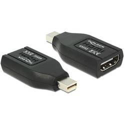 Delock 65552 DisplayPort / HDMI Adapter [1x Mini-DisplayPort Stecker - 1x HDMI-Buchse] Schwarz 0 mm