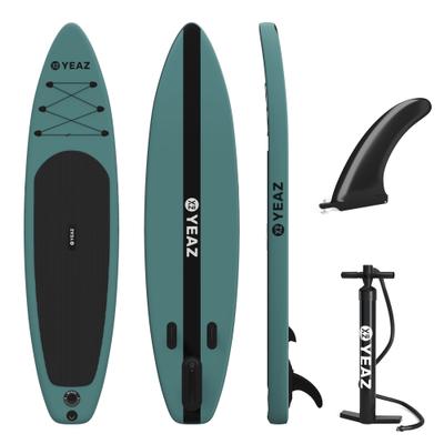 Inflatable SUP-Board YEAZ "SUP Board COSTIERA - EXOTRACE -", grün, Wassersportboards