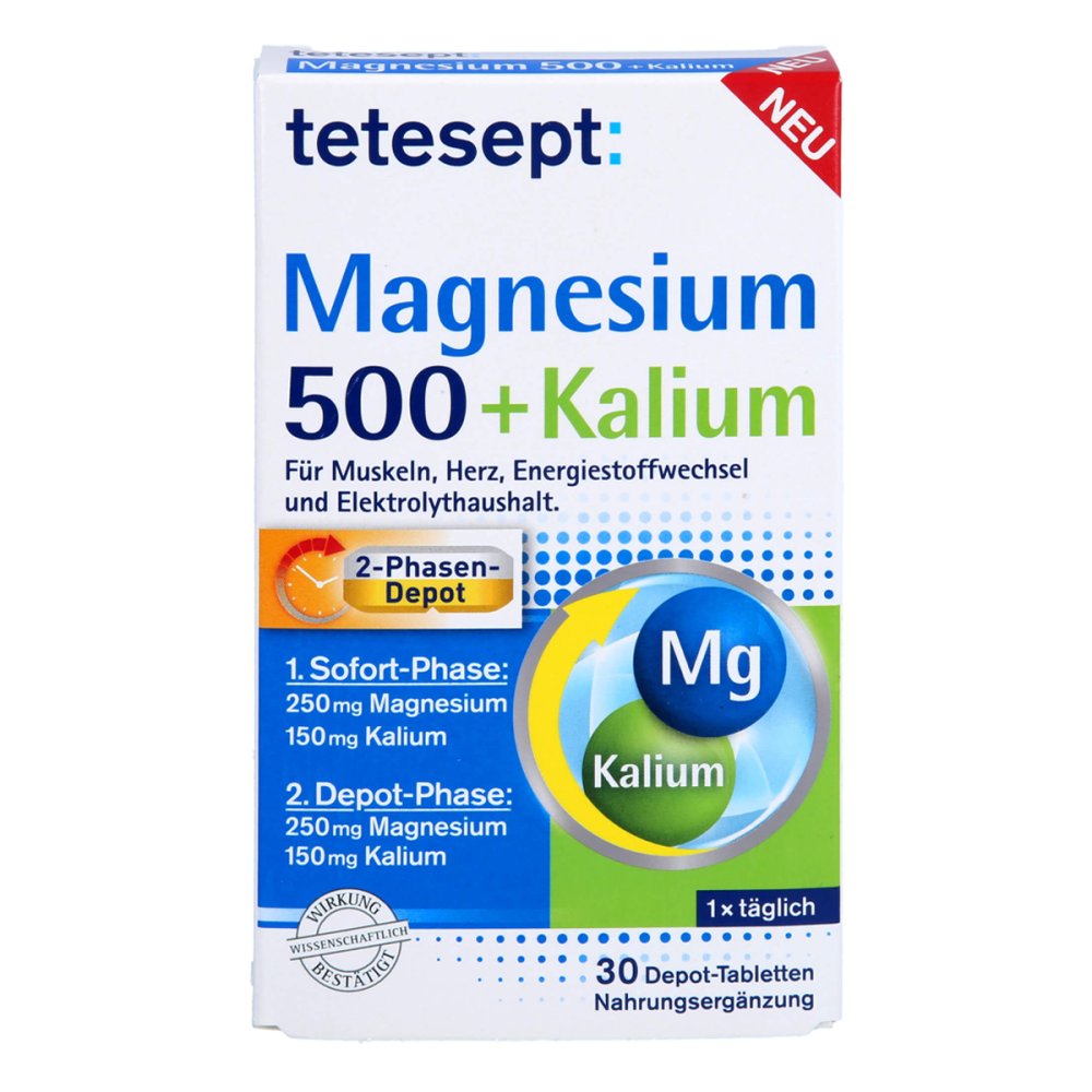 Merz Consumer Care GmbH Tetesept Magnesium 500+Kalium Tabletten 13835077