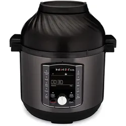Instant Pot Multicooker Pro Crisp, Dampfgarer + Reiskocher, Schwarz