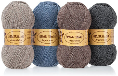 Woll Butt Sockenwollpaket "Argentinien", 400 g