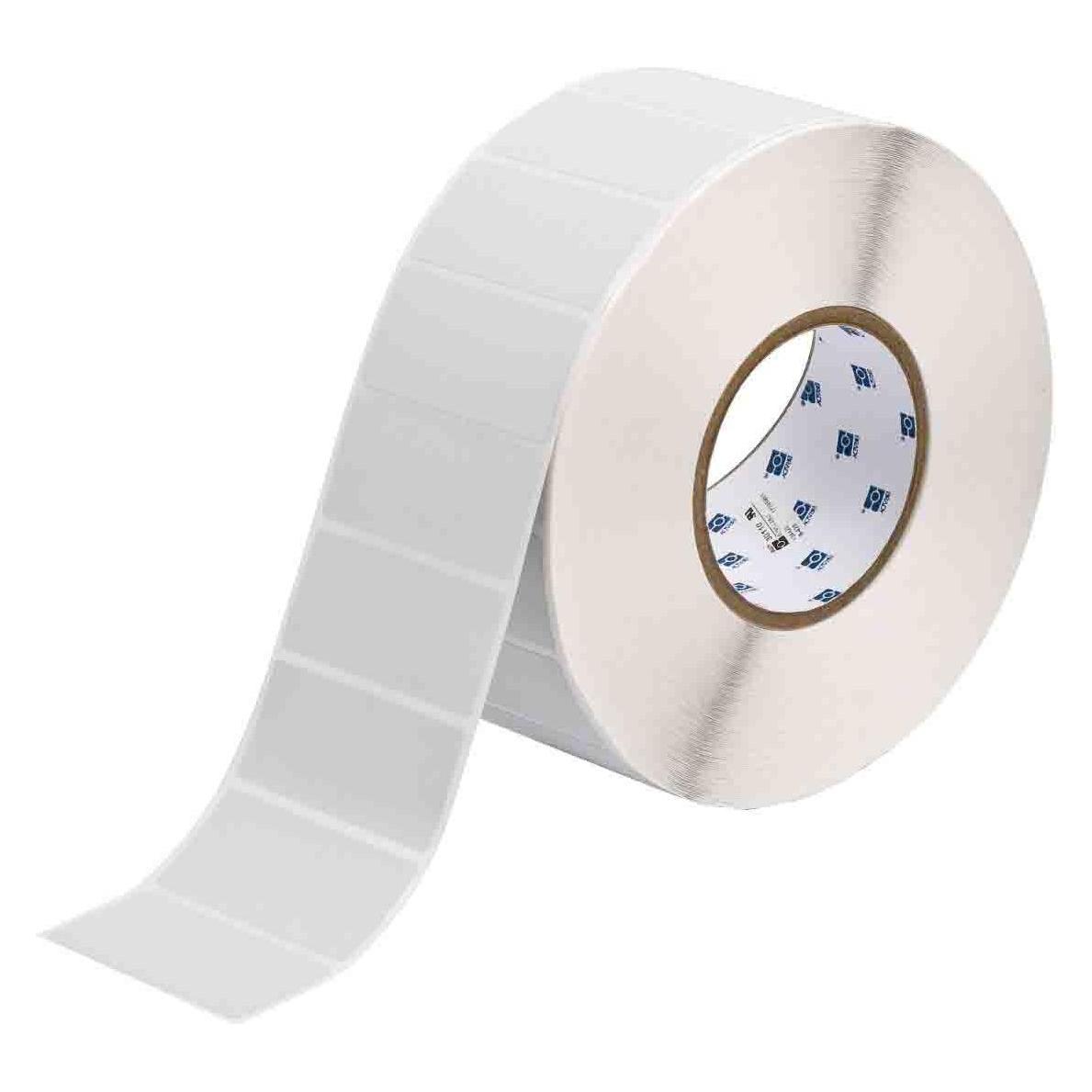 Brady THT-7-486-3, metallisierter Polyester, extra stark haftend, 69,85 x 31,75mm, 1-bahnig (3000 (74.93 mm) (THT-7-486-3)
