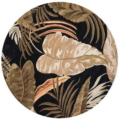 Domani Camila Midnight Tropics Wool Hand-tufted Area Rug