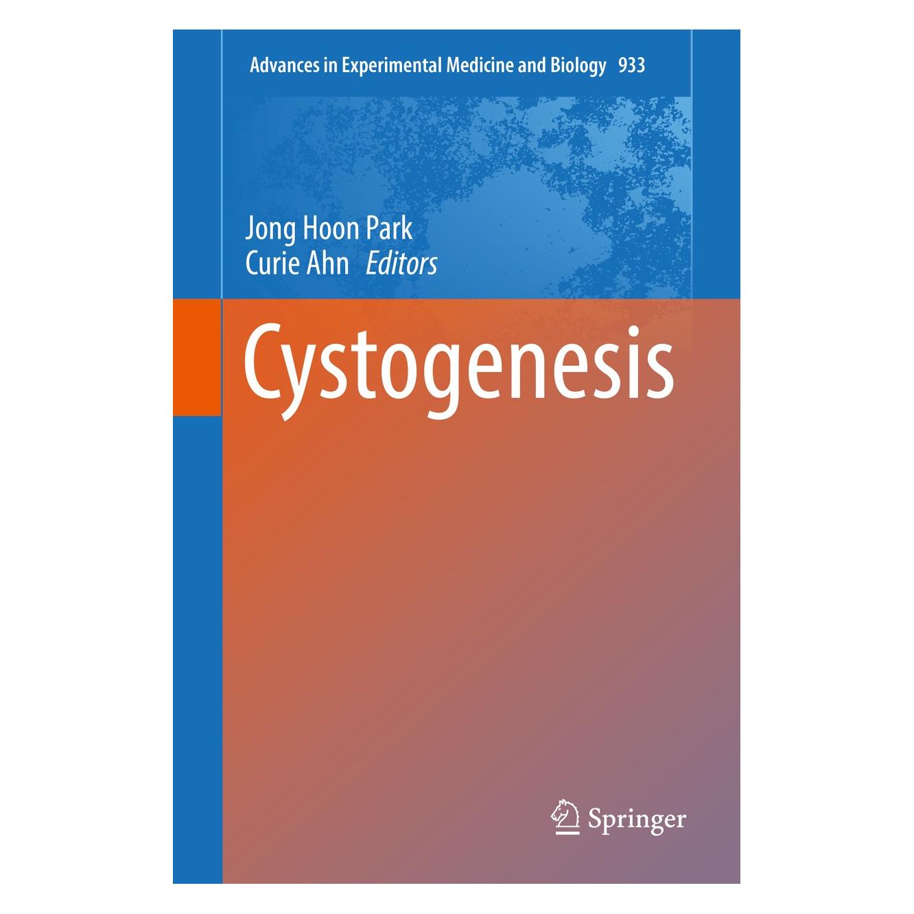 Springer Cystogenesis (Englisch, Hardcover, Curie Ahn, Jong Hoon Park) (9789811020407)