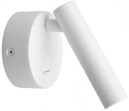Uplift Picks Modern Rotatable Bedside Reading Lamp Minimalist LED Wall Spotlight white (1 Pc) warm White (3000k)